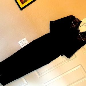 Express navy dress pantsuit